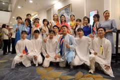 东盟青年参加活动。图自新河内报