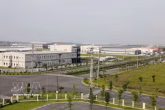 兴安省注重发展符合净零排放（Net-Zero）标准的生态工业园区和智慧工业园区。图自越通社