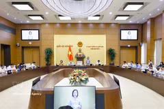 会议现场。图自越通社