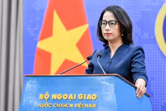 越南外交部发言人范秋姮。图自外交部