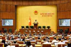 会议现场。图自越通社