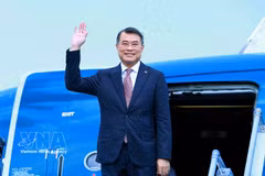 越南政府总理黎明兴启程对老挝和柬埔寨进行正式访问。图自越通社
