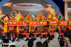 2026年岘港市越韩文化节开幕。图自Vietnam+