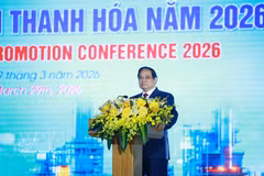 范明政总理发表讲话。图自越通社