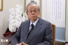 日本前首相福田康夫。图自越通社