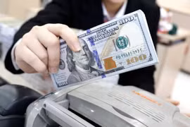 6月20日上午越南国内市场美元价格继续上涨。图自越通社