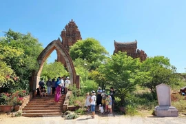庆和省波克朗加莱塔——蕴含着占族文化价值的建筑工程。图自越通社