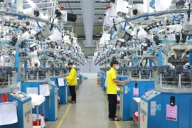 位于兴安省的Bangjie（越南）纺织有限责任公司生产链。图自nhandan.vn