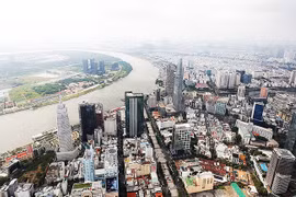 与平阳省和巴地头顿省合并后的胡志明市成为越南首座特大城市，为该城市成为吸引外资的“磁石”和该地区新的投资中心。图自nhandan.vn
