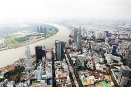 与平阳省和巴地头顿省合并后的胡志明市成为越南首座特大城市，为该城市成为吸引外资的“磁石”和该地区新的投资中心。图自nhandan.vn