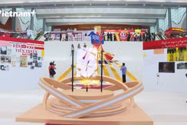 2025年越南全国报刊展展区：科技元素精彩纷呈