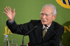 日本前首相村山富市。图自tuoitre.vn