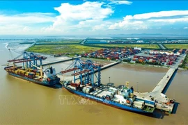 海防港。图自越通社