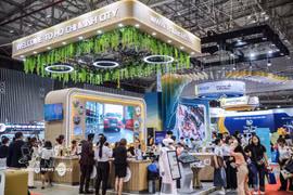胡志明市国际旅游展逐渐成为国际贸易促进的枢纽。图自越通社