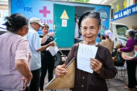 明珠岛乡居民首次接受全面免费体检