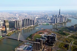 胡志明市一角。图自越通社