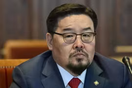 蒙古国总理贡布扎布·赞丹沙塔尔。图自AP