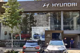 现代汽车经销店。图自越通社