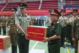 越南国防部领导会见出席A80阅兵活动的外军方队代表