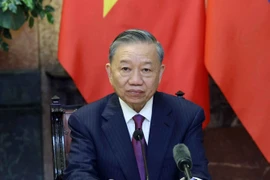越共中央总书记苏林。图自越通社
