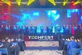 越南政府总理范明政出席2024年海防创新创业节。图自haiphong.gov.vn