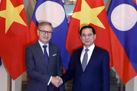 越南与老挝外交部长举行会谈