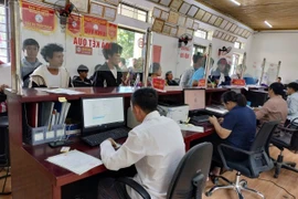 附图：莱州省大新仔（Tủa Sín Chải）乡公共行政中心。图自越通社