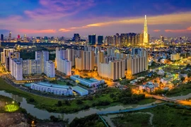 附图：胡志明市一角。图自越通社