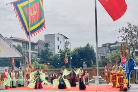河内市努力保护文化遗产。图自越通社