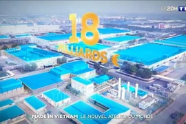 越南亮相法国电视节目。图自越通社