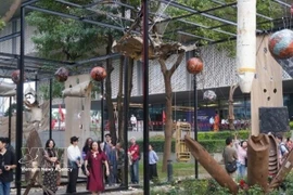 河内博物馆：由飞机残骸与炸弹外壳打造的当代艺术创意空间