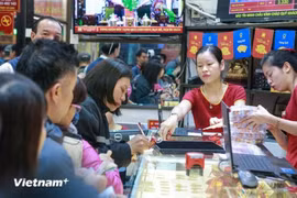 越南一家珠宝店。图自Vietnam+