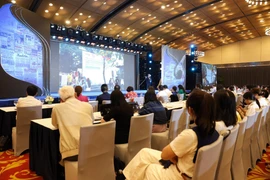 第二届全国新闻论坛拉开序幕。图自越通社