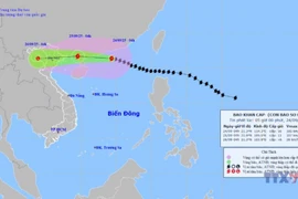 超强台风桦加沙逼近北部湾 海陆均将受严重影响