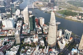 胡志明市一角。图自越通社