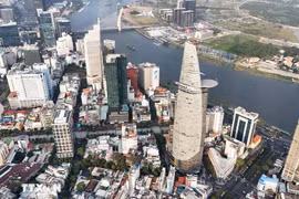 胡志明市一角。图自越通社
