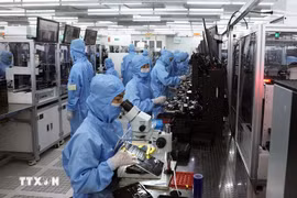 韩国MCNEX VINA有限责任公司生产链。图自越通社