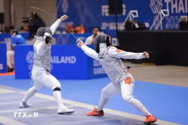 越南将承办2026年东南亚击剑锦标赛。图自越通社