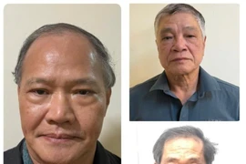 农业与农村发展部原副部长黄文胜和陈素毅以及陈文凌。图自cand.com.vn