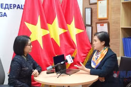 征求对党十四大文件草案意见：旅俄越南知识分子对党的战略充满信心
