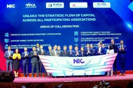 2025年越南创新投资论坛（VIPC Summit 2025）4月24日在河内举行。图自Vietnam+