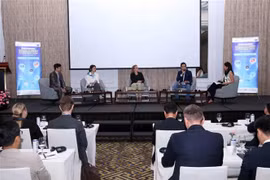 会议现场。图自越通社