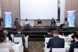会议现场。图自越通社