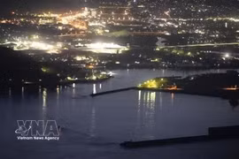 2026年4月20日地震后，日本岩手县久慈沿海地区发布了地震与海啸灾害预警。图自越通社