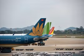 4·30和五一国际劳动节假期：航空运输量实现两位数增长。图自越通社
