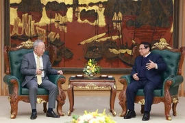 范明政总理会见中国领先基础设施建设集团领导人