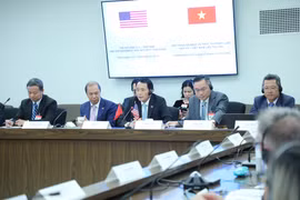 越南代表团。图自越通社
