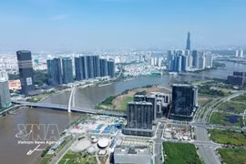 胡志明市是全国经济、文化和旅游中心。图自越通社