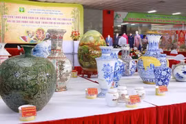 参加2024年手工艺村产品大赛的作品。图自hanoi.gov.vn