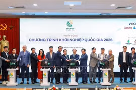 各位代表启动国家创业计划。图自越通社
